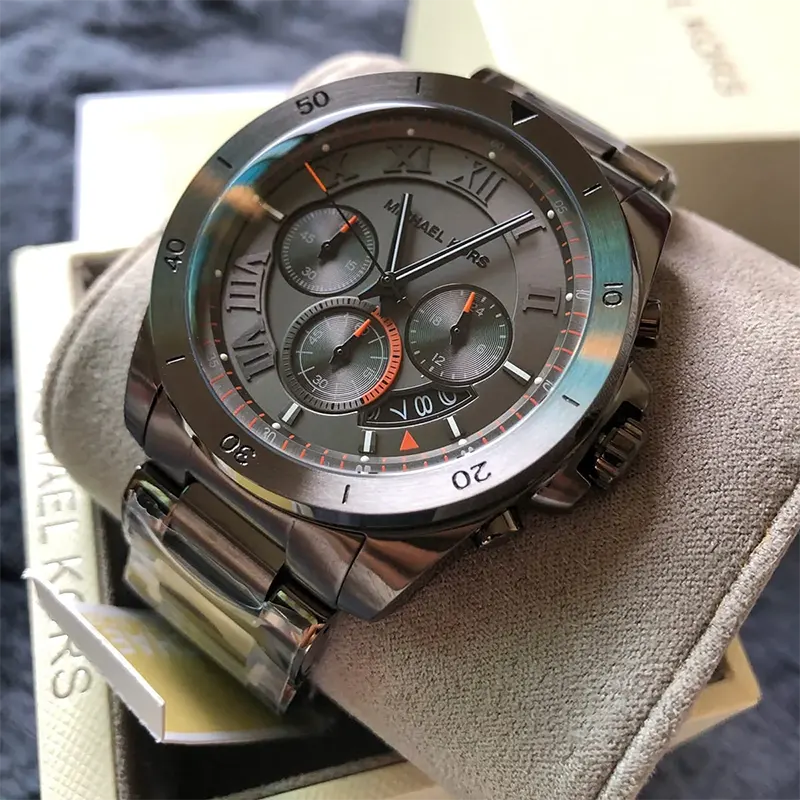 Michael Kors Brecken Multifunction Gunmetal Men's Watch- MK8465